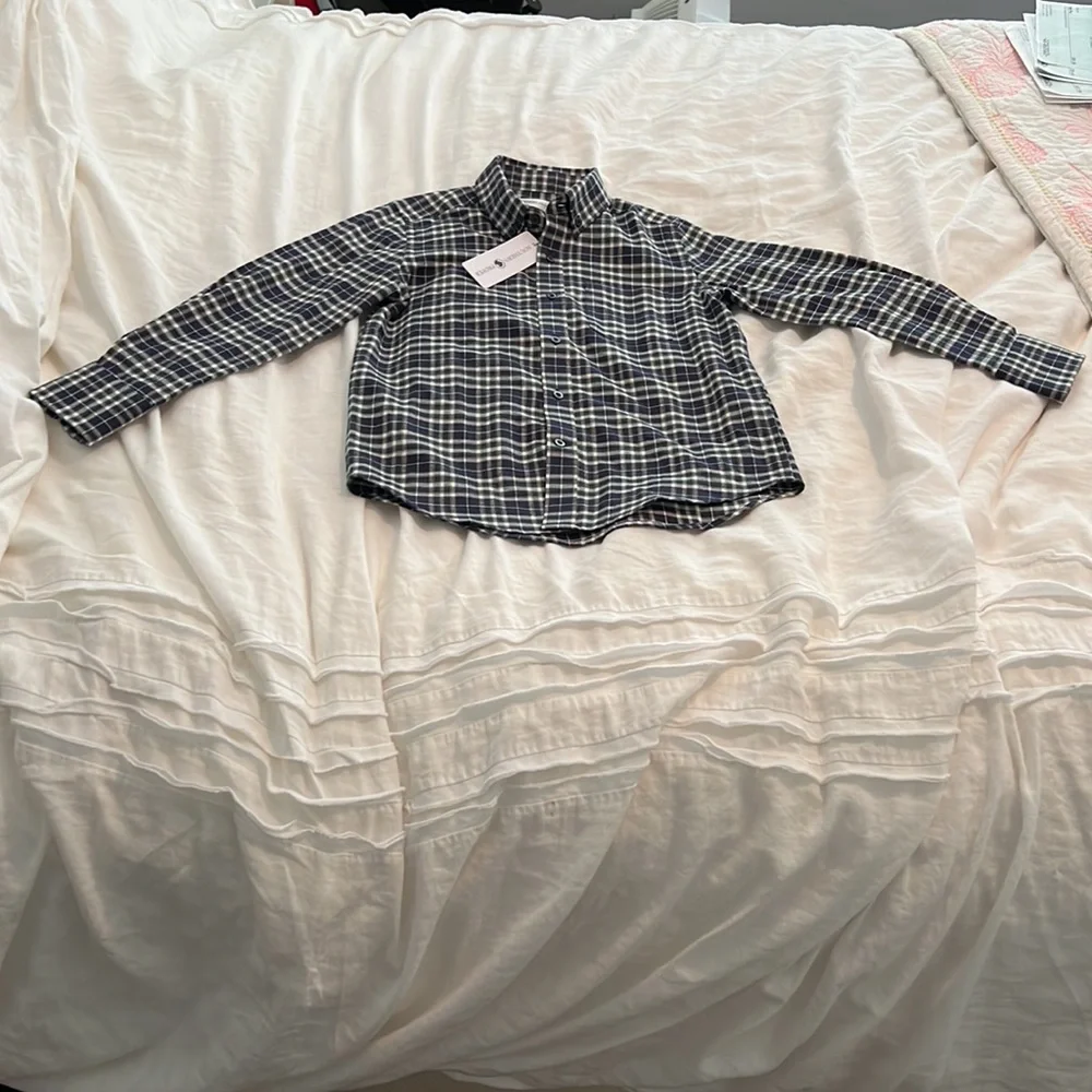 BRAND NEW with Tag Boys Button Down Southern Proper Flannel_10